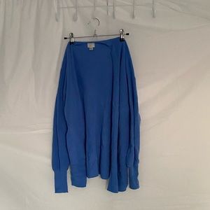Womens blue cardigan